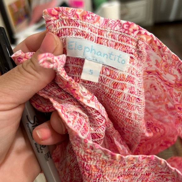 Elephantito smocked dress size 5 - Picture 3 of 6